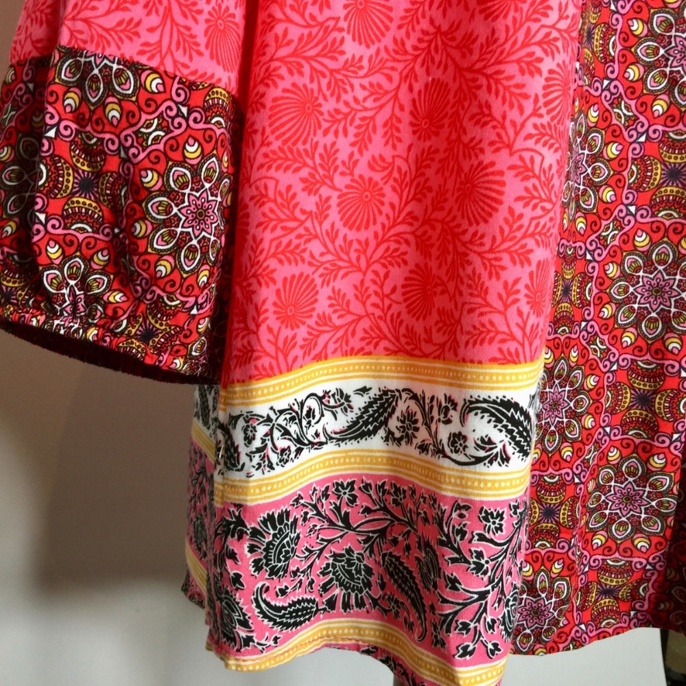 Fig and Flower Anthropologie Sz M Boho Peasant Top - Picture 3 of 8